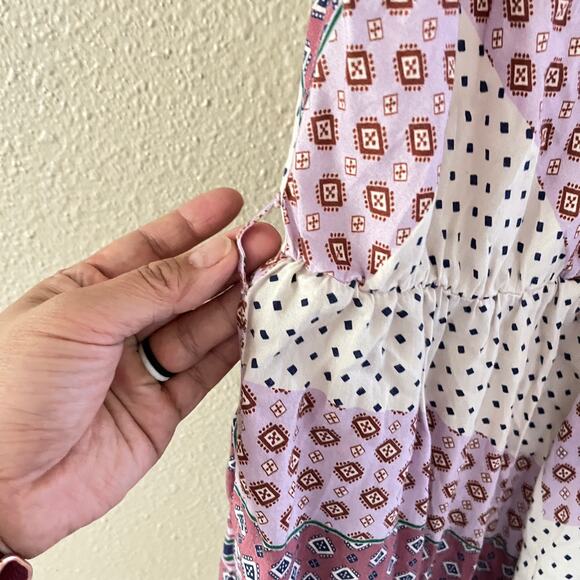 Xirena Carolina silk Handkerchief midi slip dress in Allie Print - Picture 8 of 10